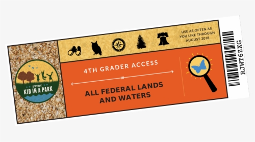 Every Kid In A Park Pass - 4th Grade Park Pass 2020, HD Png Download, Transparent PNG
