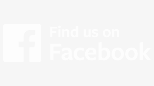 Find Us On Facebook Logo Black - Find Us On Facebook Logo Black And White, HD Png Download, Transparent PNG