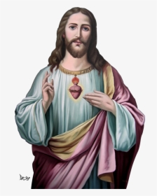 Jesus Prayer God Sacred Heart Religion - Jesus Image Hd Png, Transparent Png, Transparent PNG