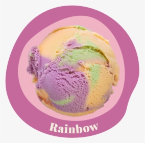 Rainbow - Rainbow New Zealand Natural Ice Cream, HD Png Download, Transparent PNG