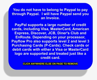 You Do Not Have To Belong To Paypal To Pay Through - Empresas De Limpieza En Sevilla, HD Png Download, Transparent PNG