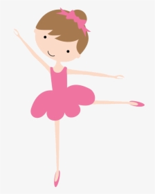 Cute Ballerina Clipart Pink, HD Png Download, Transparent PNG