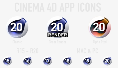 Cinema 4d R20 Icon - Cinema 4d, HD Png Download, Transparent PNG