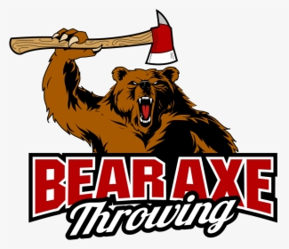 Bear Axe Throwing, HD Png Download, Transparent PNG