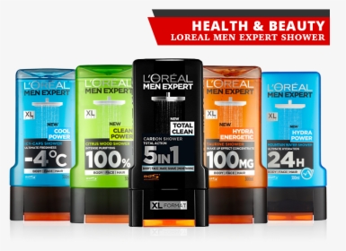 Loreal Men Expert Shower 300ml - Loreal Men Expert, HD Png Download, Transparent PNG
