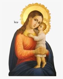 Baby Jesus Png Image With Transparent Background - Baby Jesus And Mary, Png Download, Transparent PNG