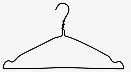 Clothes-hanger - Clothes Hanger Clip Art, HD Png Download, Transparent PNG