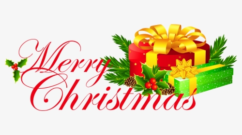 Merry Christmas Clipart Rustic - Merry Christmas Text Transparent Png, Png Download, Transparent PNG