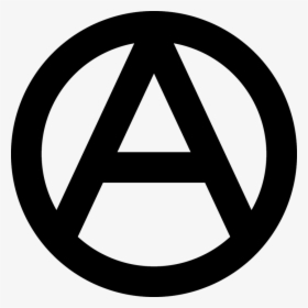 Anarchist, Symbols, Anarchy, Logo, Anarchism - Anarchy Circle, HD Png Download, Transparent PNG