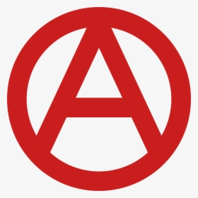 Anarchy Symbol Red - Consent Of The Governed Symbol, HD Png Download, Transparent PNG
