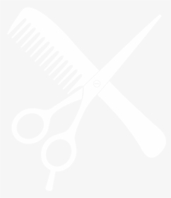 Transparent Scissors And Comb Png - Scissors And Comb Png, Png Download, Transparent PNG