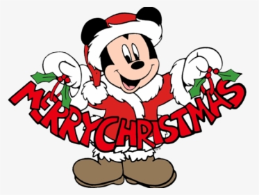 Disney Merry Christmas Clipart - Cute Disney Merry Christmas, HD Png Download, Transparent PNG