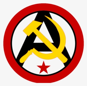 Transparent Communism Png - Anarcho Communism Symbol Png, Png Download, Transparent PNG