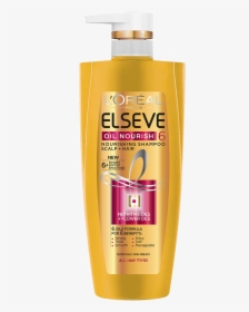Transparent Shampoo Clipart - L Oreal Elseve 6 Oil Nourish Shampoo, HD Png Download, Transparent PNG
