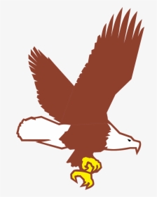 Transparent Eagle Clipart Png - Bald Eagle Flying Clip Art, Png Download, Transparent PNG