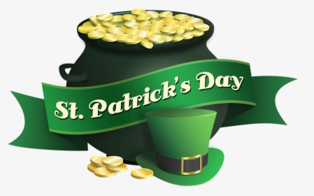 St Patrick S Day, Saint Patricks Day, Pot Of Gold - Saint Patrick's Day Png, Transparent Png, Transparent PNG