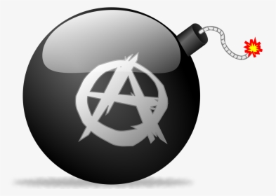 Anarchist Bomb Clip Arts - Anarchy Bomb, HD Png Download, Transparent PNG