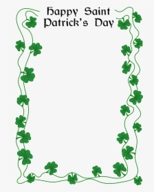 St Patrick S Day Border By @arvin61r58, St - Clipart St Patricks Day Border, HD Png Download, Transparent PNG