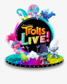 Dreamworks Trolls Live - Trolls World Tour Cast, HD Png Download, Transparent PNG