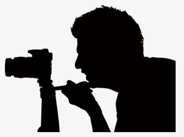 Person Taking Photo Silhouette, HD Png Download, Transparent PNG