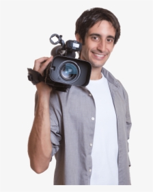 Transparent Camera Man Png - Man With Camera Png, Png Download, Transparent PNG