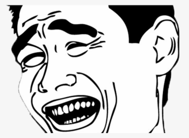 Trollface / Coolface / Problem - Troll Face Text Transparent PNG - 697x304  - Free Download on NicePNG