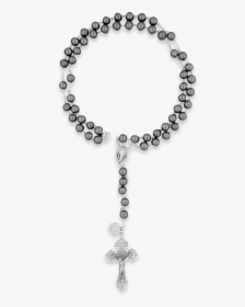 Hematite Rosary Beads - Rosary Beads Transparent, HD Png Download, Transparent PNG