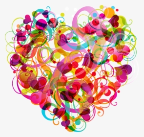 Abstract Colorful Heart Png Clipart - Happy Birthday Good Boy, Transparent Png, Transparent PNG