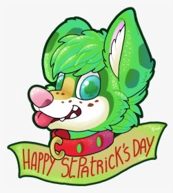 Clipart Dogs St Patrick Day - Cartoon, HD Png Download, Transparent PNG