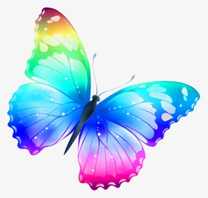 Download Flying Butterflies Png File For Designing - Pretty Butterfly, Transparent Png, Transparent PNG