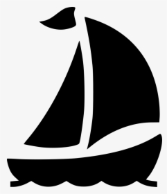 Boat - Sail Boat Svg, HD Png Download, Transparent PNG