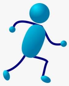 Stickman, Stick Figure, Run, Running, Person, Runner - Stick Man Running, HD Png Download, Transparent PNG