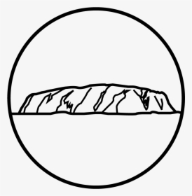 Uluru Ayers Rock - Uluru Icon, HD Png Download, Transparent PNG