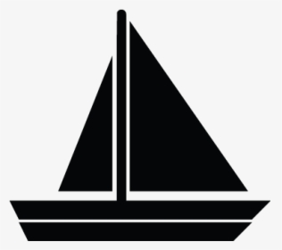 Motor Boat Png Black And White - Sail, Transparent Png, Transparent PNG
