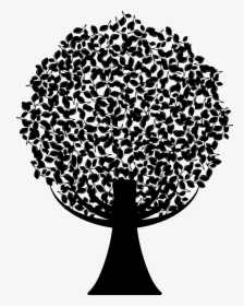 Tree Silhouette Clip Art - Arvore Abstrata Png, Transparent Png, Transparent PNG