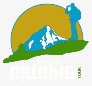 Bhutan Riwong Tour - Mountain Clip Art In Circle, HD Png Download, Transparent PNG