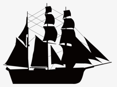 Sailing Ship Ship Model Clip Art - Ship Vector, HD Png Download, Transparent PNG