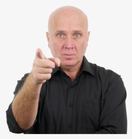 Man Pointing Finger Png Free Download - You Finger Pointing Person, Transparent Png, Transparent PNG