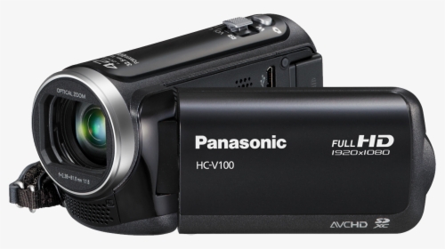 Video Camera Png Image - Panasonic Hc V100m, Transparent Png, Transparent PNG