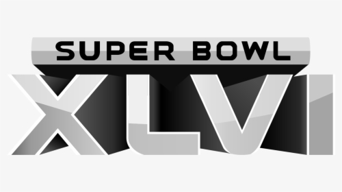 Super Bowl Xlvi Emblem Png Logo - Super Bowl 2012, Transparent Png, Transparent PNG