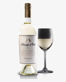 California White Wine - Menage A Trois California White Wine, HD Png Download, Transparent PNG