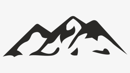Silhouette Mountain Mesa - Mountain Logo No Background, HD Png Download, Transparent PNG