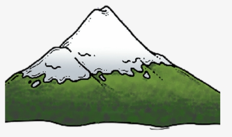 Transparent Clipart Of Mountains - Cartoon Clipart Mountain, HD Png Download, Transparent PNG
