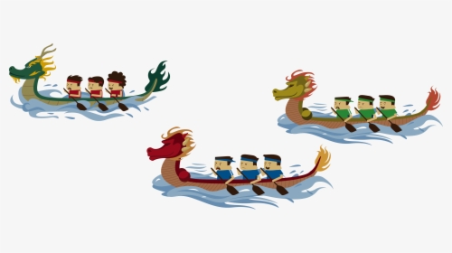 Dragon Boat Festival Png Image - Dragon Boat Festival Cartoon, Transparent Png, Transparent PNG