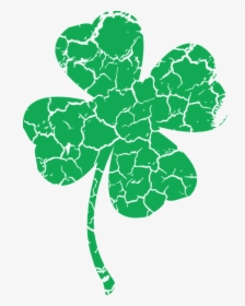 Distressed Clover, St Paddy S Day, St Patrick S Day - Distressed Clover Svg, HD Png Download, Transparent PNG