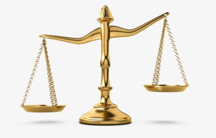 Golden Balance Court Scales Justice Of Judiciary Clipart - Transparent Background Scales Png, Png Download, Transparent PNG