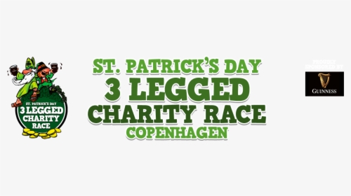 Patrick S Day 3-legged Charity Race, Copenhagen - Poster, HD Png Download, Transparent PNG