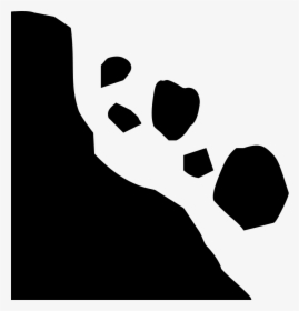 Falling Rocks - Rocks Icon, HD Png Download, Transparent PNG