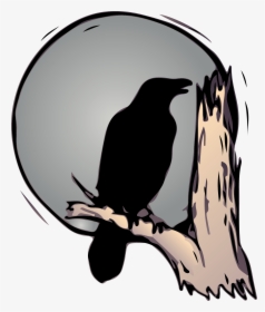 Black Crow Png, Transparent Png, Transparent PNG