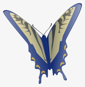 Butterfly Clip Art At Clker - Gifs Animated Butterfly Flying, HD Png Download, Transparent PNG